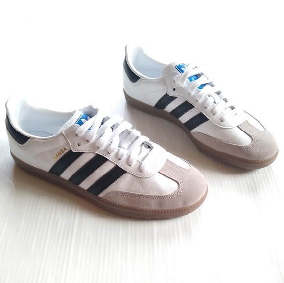 adidas Shoes - ADIDAS • Samba OG white leather low sneakers